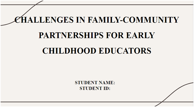 Early Childhood Educators